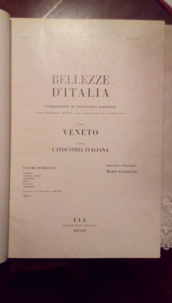 Bellezze d'Italia - Veneto - Mario Giordano - E.I.A. Edizione Italia Artistica Milano