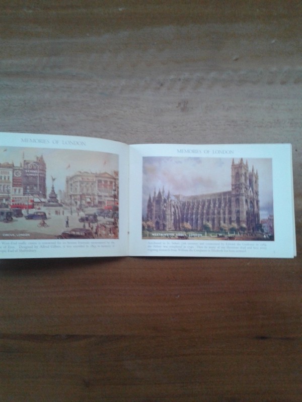Depliant/opuscolo LONDON memories of London 