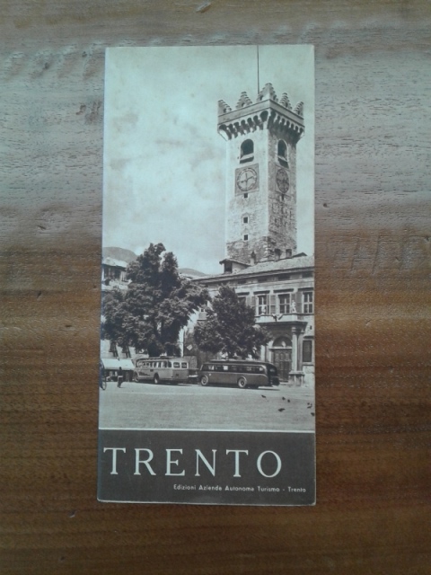 Depliant/opuscolo TRENTO guida turistica, Edizione Azienda Autonoma Turismo- Trento