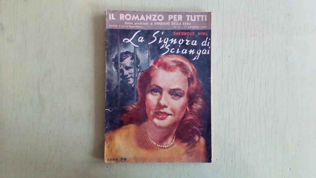 Il romanzo mensile/la signora di sciangai  1949