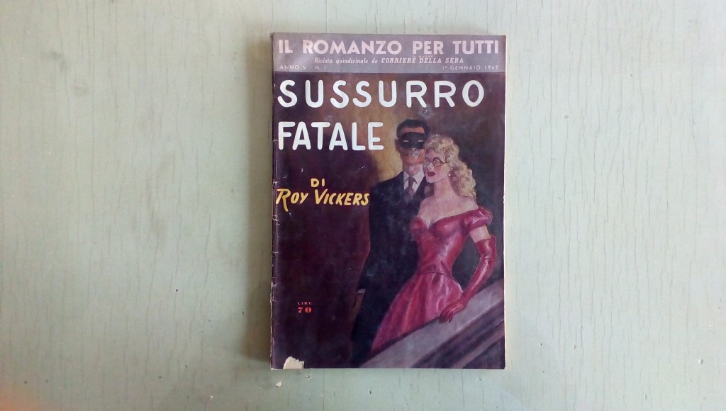 Il romanzo mensile/sussurro fatale  1949