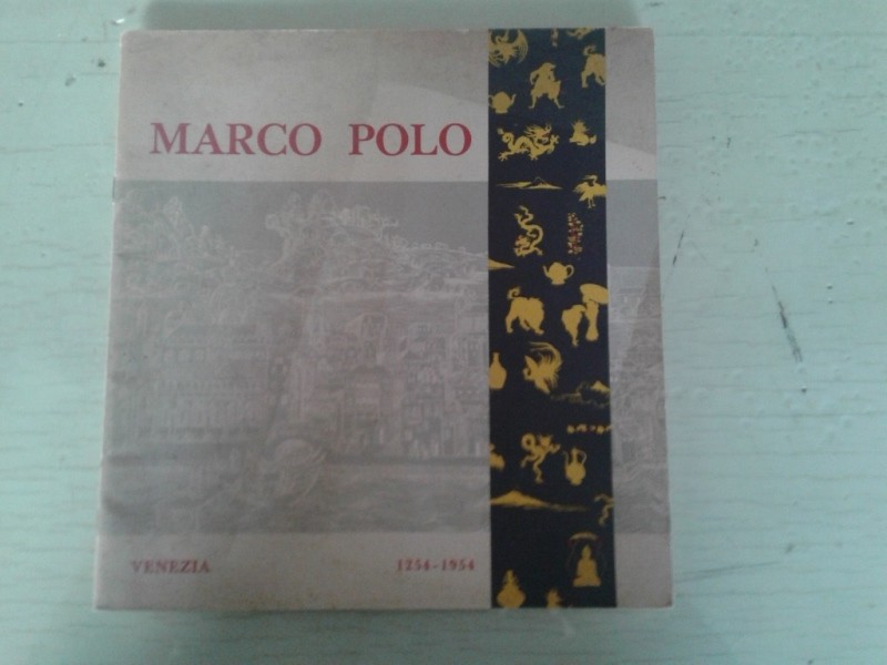 Libretto/ Opuscolo  MARCO POLO  celebrazione del settimo centenario della nascita  1254-1954