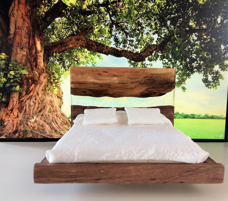 Meditation double bed