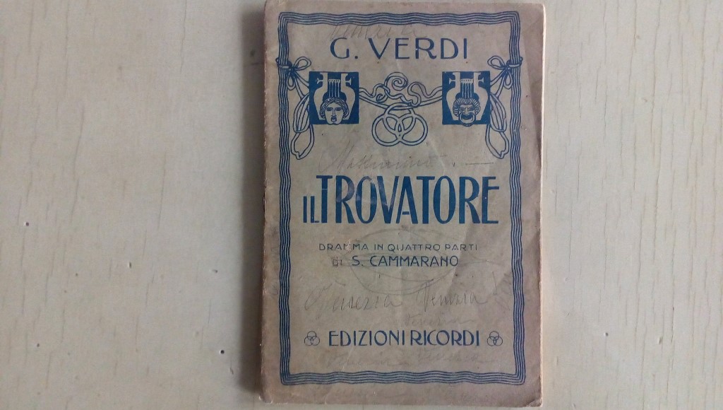 Opera/ IL TROVATORE di G. Verdi