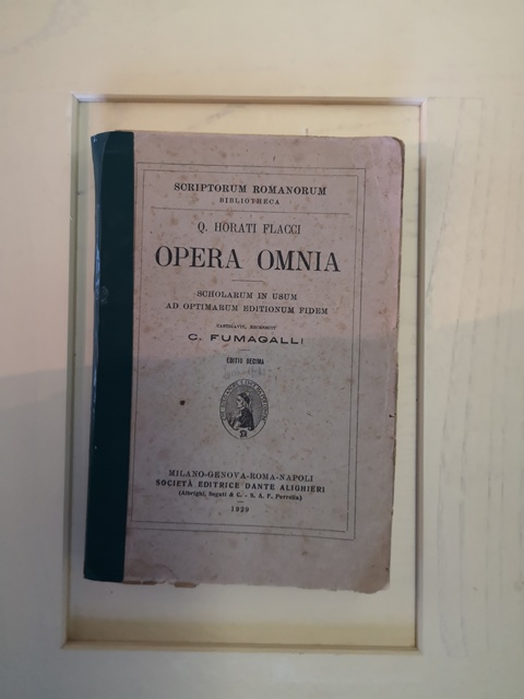 Opera omnia C.Fumagalli Societ editrice dante alighieri 1929