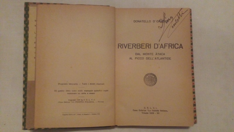 Riverberi D'Africa - Donatello D'orazio