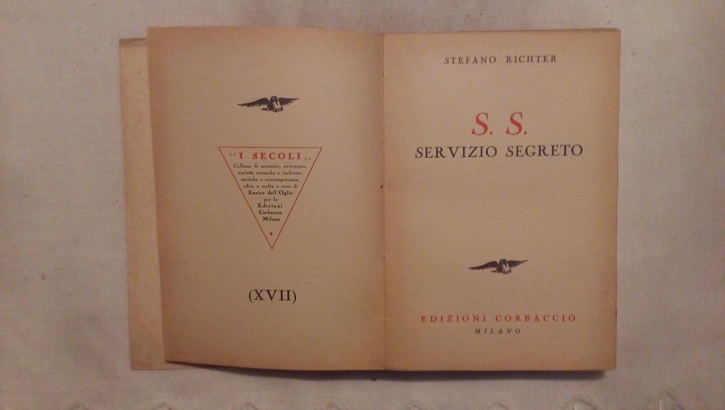 S.s. servizio segreto - Stefano Richter Corbaccio