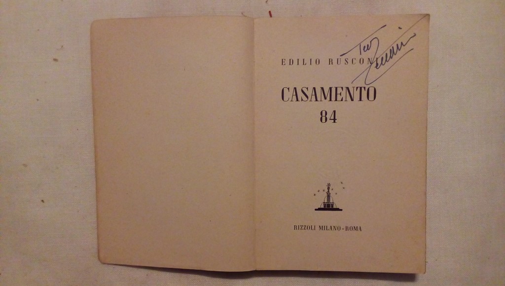 Casamento 84 Edilio Rusconi Rizzoli Milano Maison Cielo Venezia