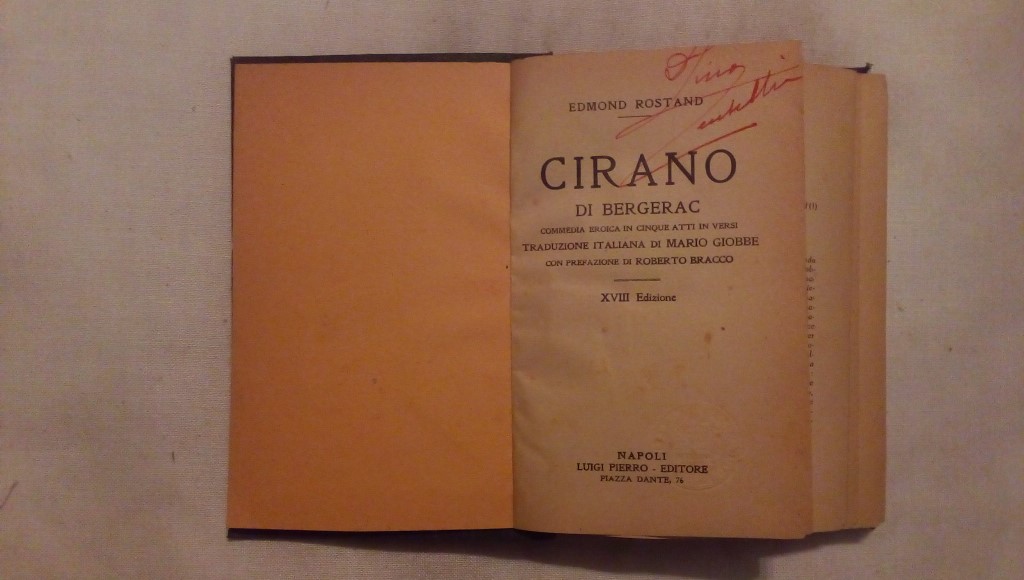 Cirano di Bergerac - Edmond Rostand Pierro editore Napoli