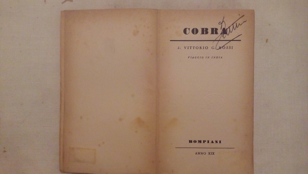Cobra - Vittorio G. Rossi - Bompiani 