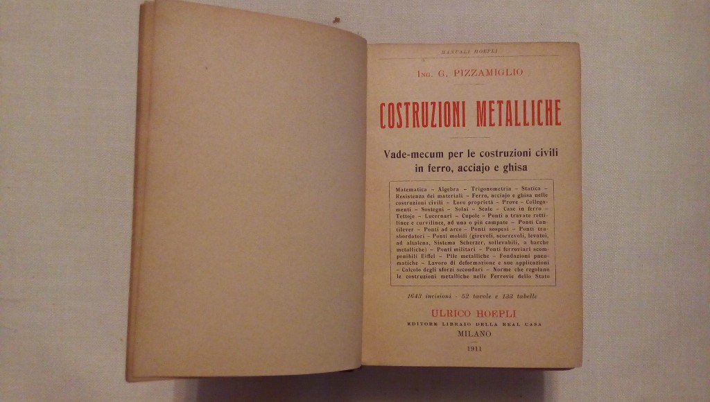 Costruzioni metalliche - Ing. G. Pizzamiglio 1911