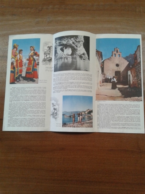Depliant/opuscolo  NUORO isola di Sardrgna, guida turistica