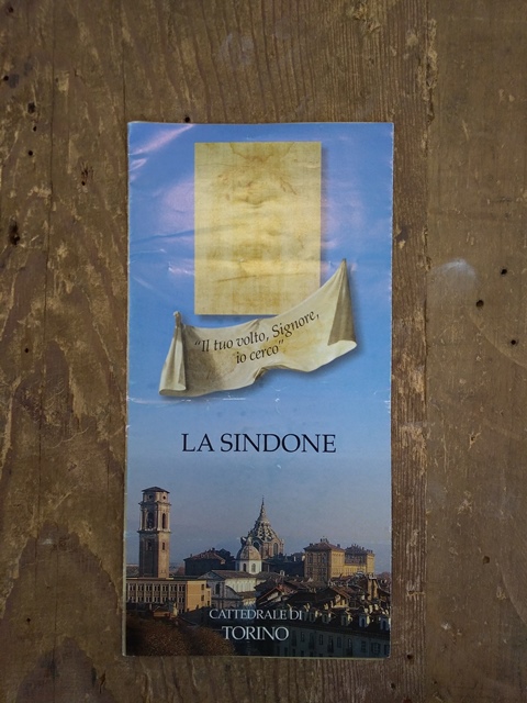 Depliant/opuscolo/ la Sindone cattedrale di Torino