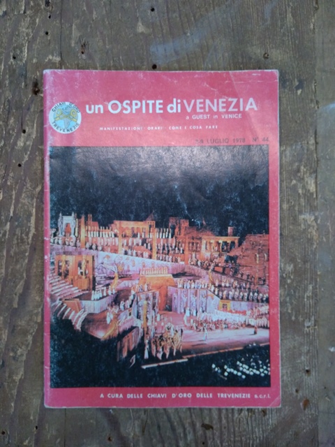 Depliant/opuscolo/ un ospite di Venezia
