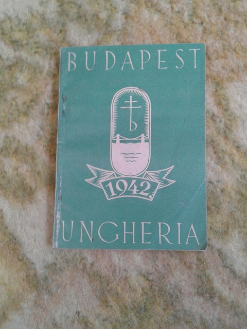 Depliant/opuscolo.budapest 1942. guida turistica vintage 