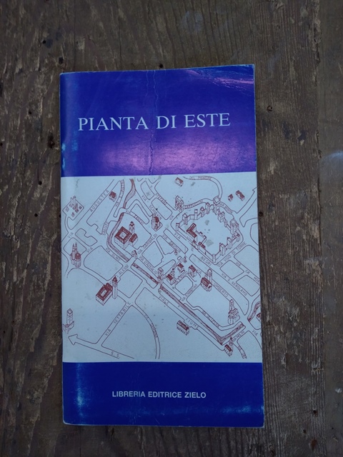 Depliant/opuscolo/cartina pianta di Este