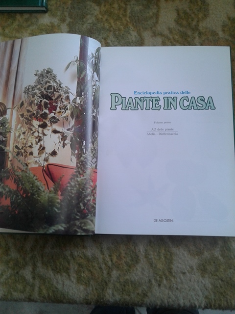 Enciclopedia pratica delle piante in casa 5 volumi - De agostini 1988