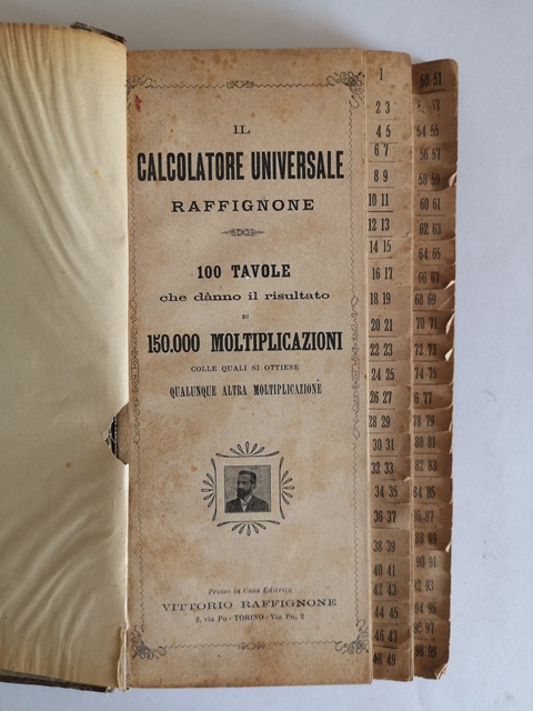 Il calcolatore universale raffignone - Vittorio Raffignone Torino