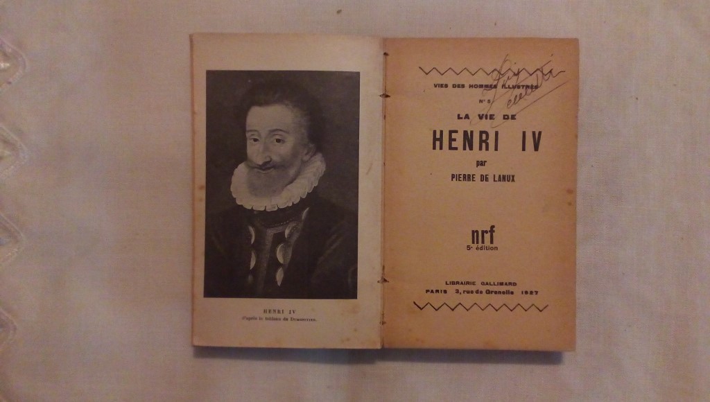 La vie de Henri IV par Pierre de Lanux