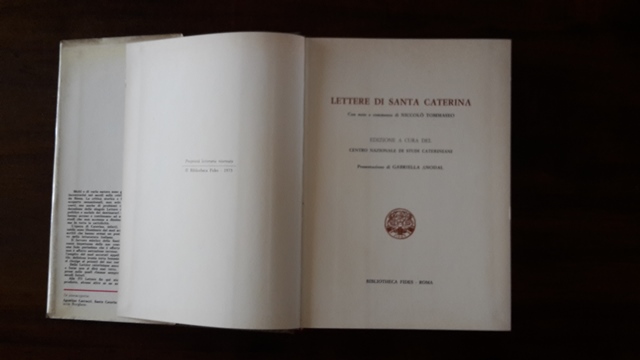 Lettere di Santa Caterina da siena - Biblioteca fides 1973