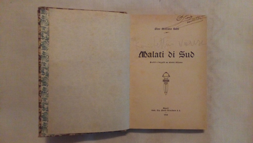 Malati di sud - Gino Mitrano Sani 1928