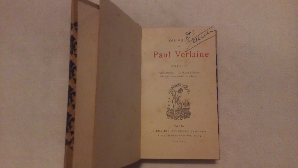 Oeuvres de Paul Verlaine Poesies