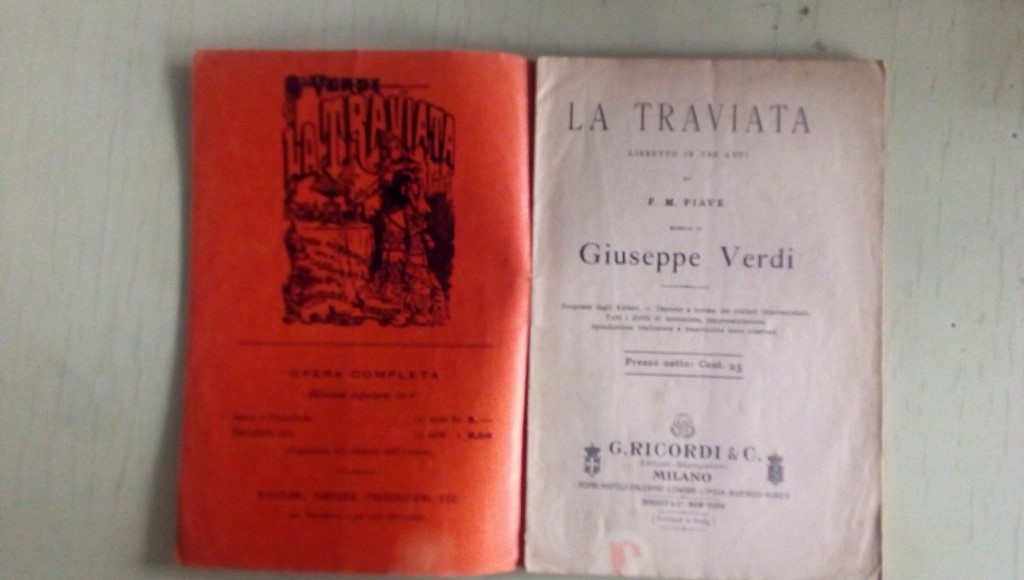 Opera/ LA TRAVIATA  G. VERDI   