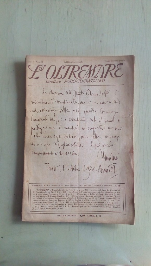 rivista/ L'OLTREMARE anno 2  n 2