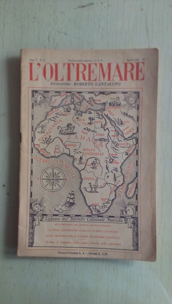 rivista/ L'OLTREMARE anno 5 n 8