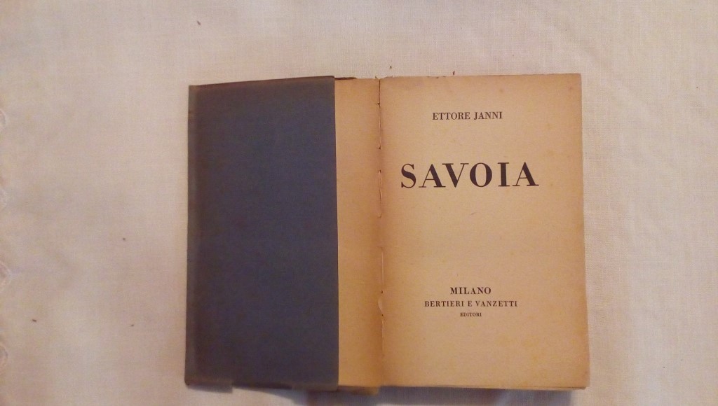 Savoia - Ettore Janni 1925