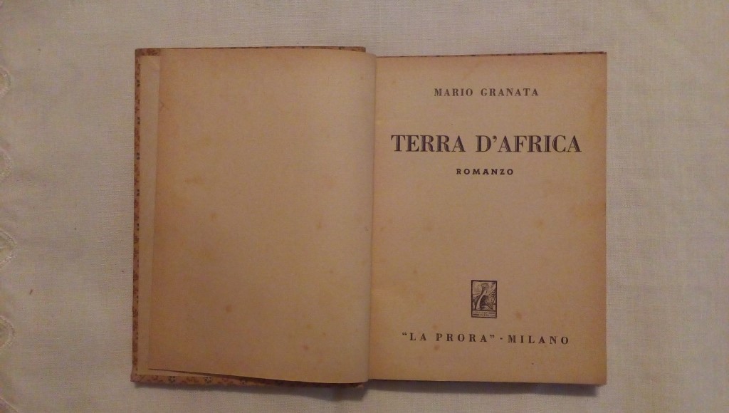 Terra d'Africa - Mario Granata 1929